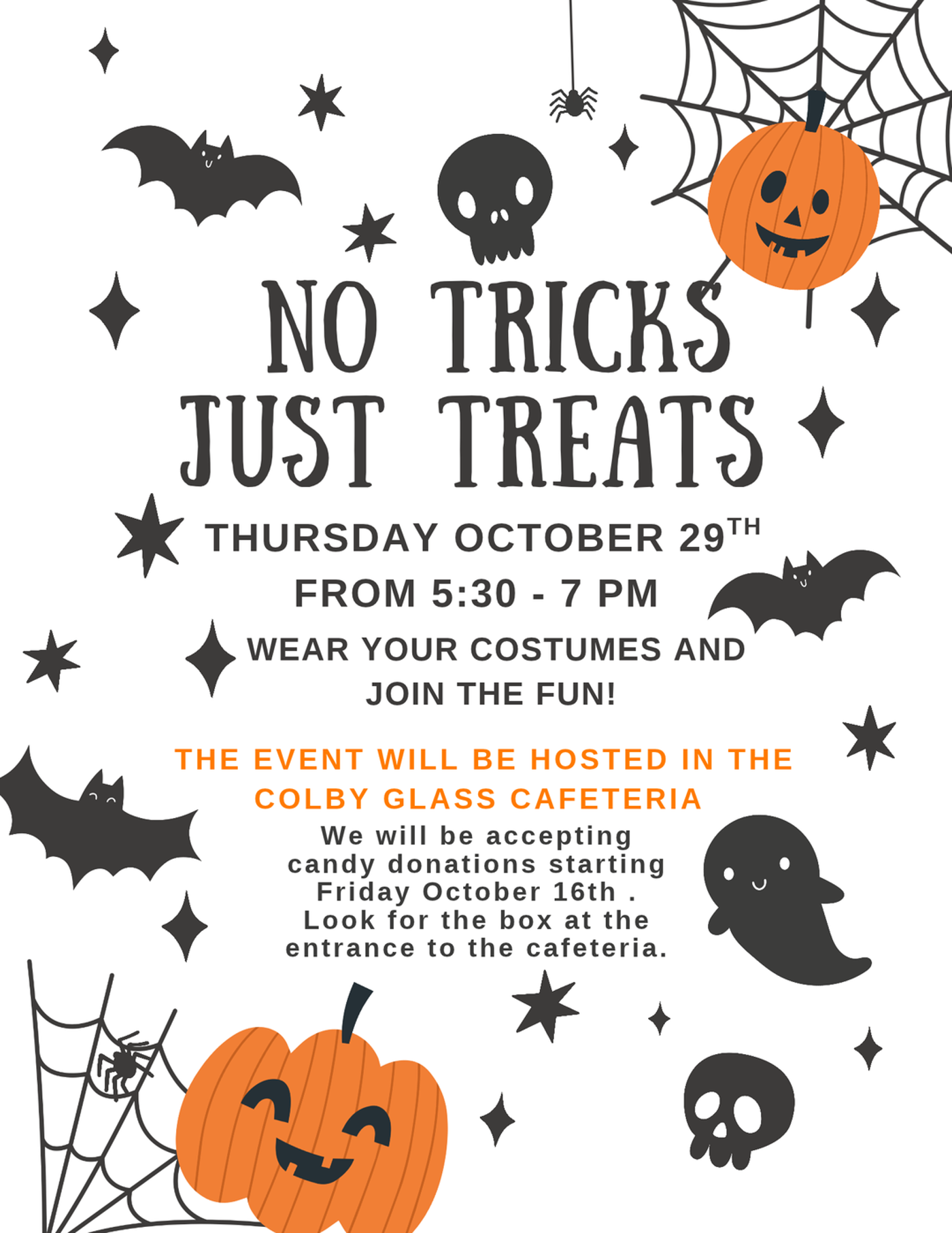Flyer with event's details