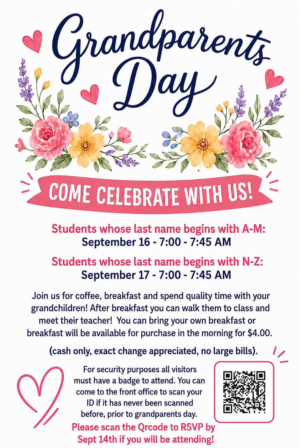 grandparents day flyer