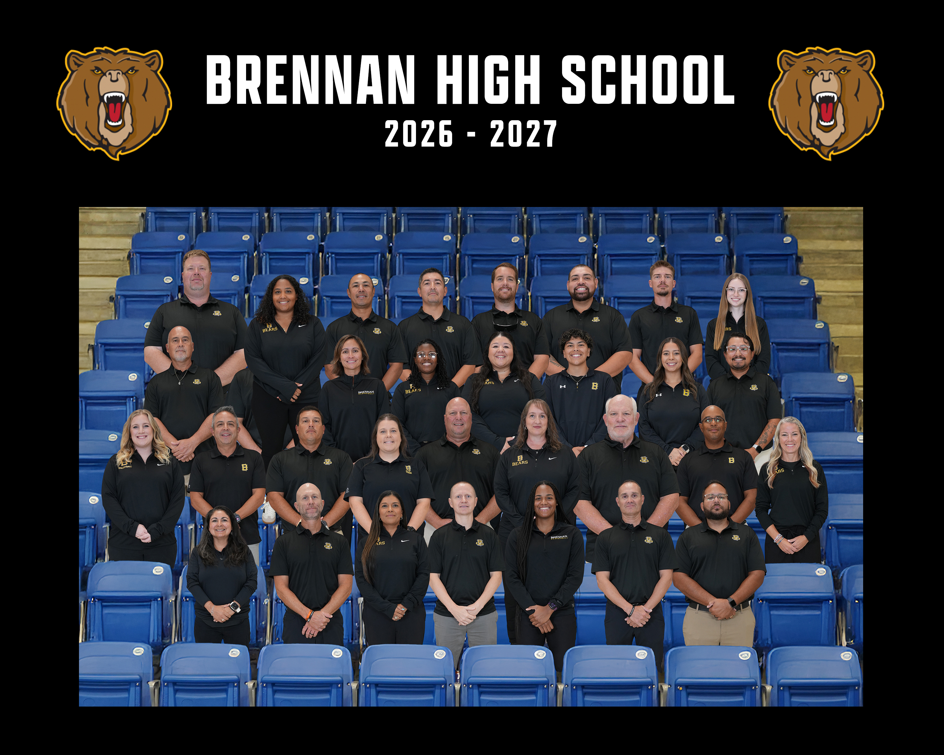 Brennan Coaching Staff 26-27