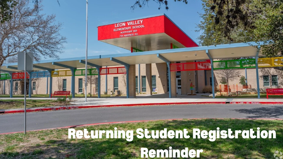 Returning Student Registration Reminder