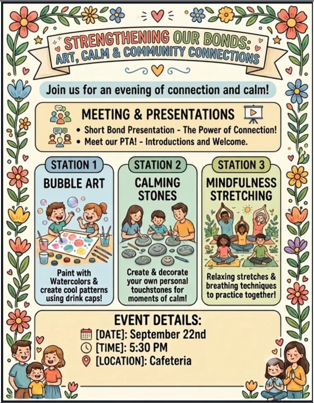 A Family Night of Connection & Community at Elrod ~ Tuesday, Sept. 22, 2026 - 5:30 p.m. 