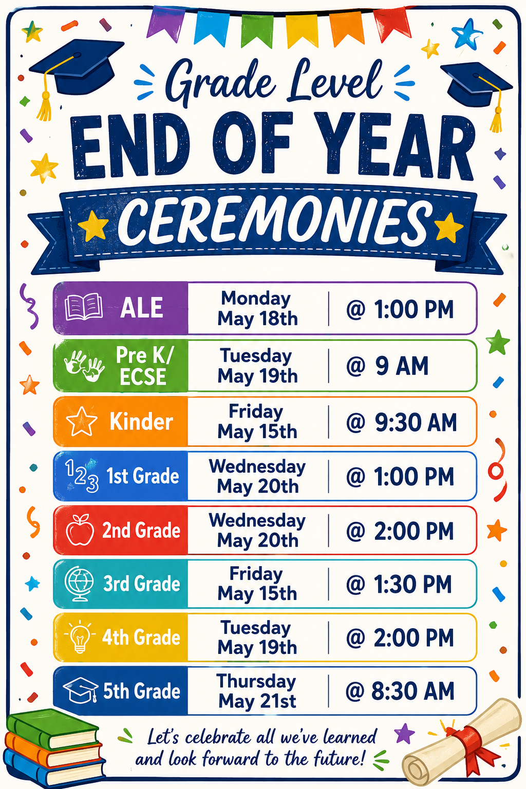 End of Year Ceremonies