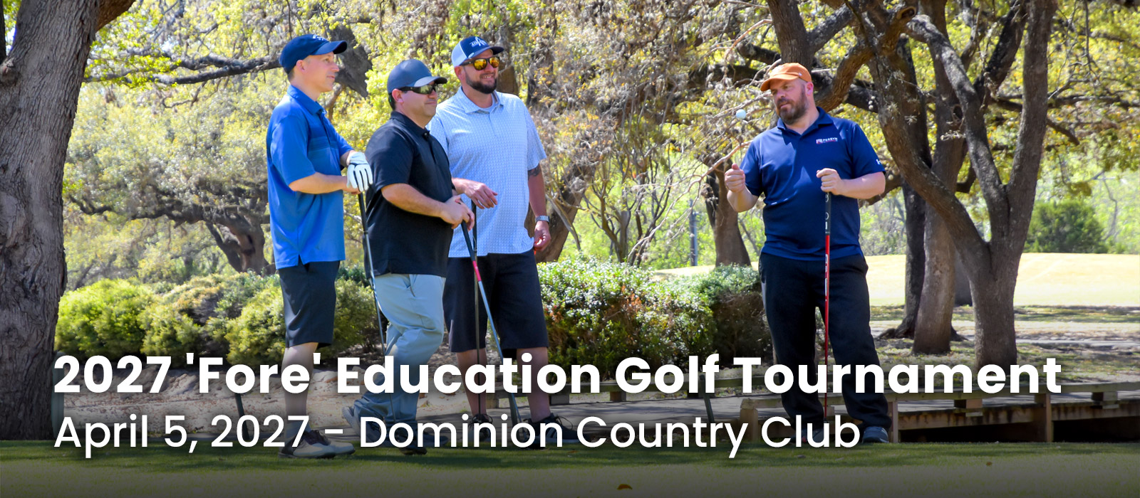 2027 NEF "Fore" Education Golf Tournament, April 5, 2027, Dominion Country Club