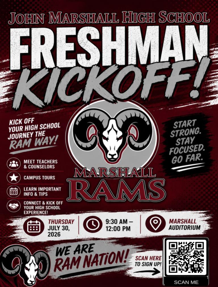 Freshman Kickoff July 30