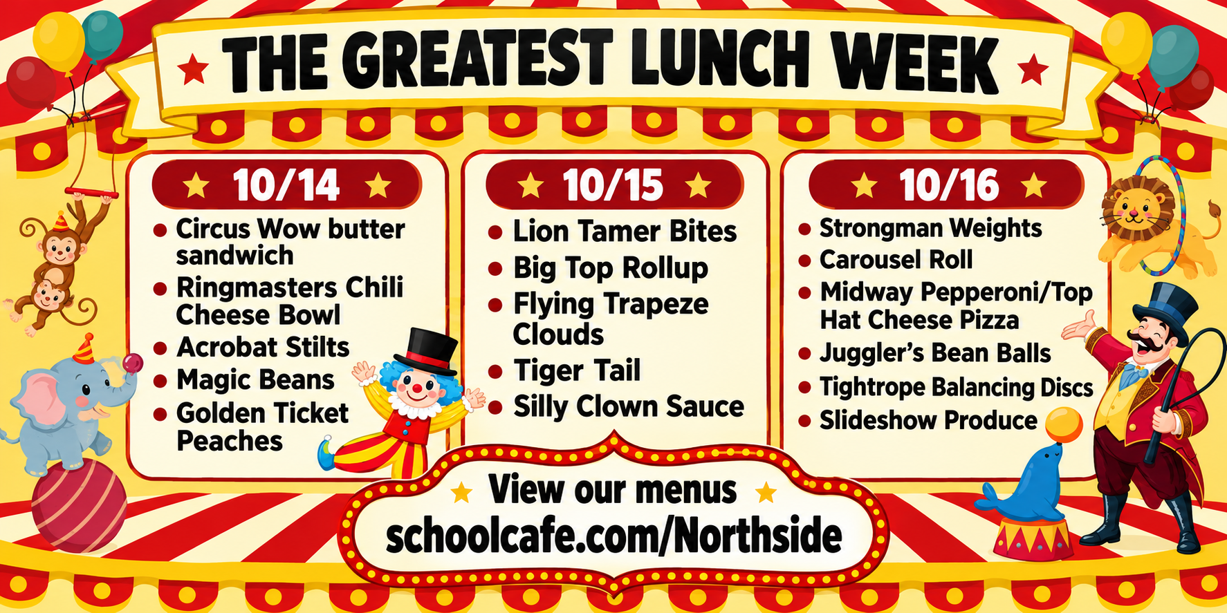 National School Lunch Week Banner