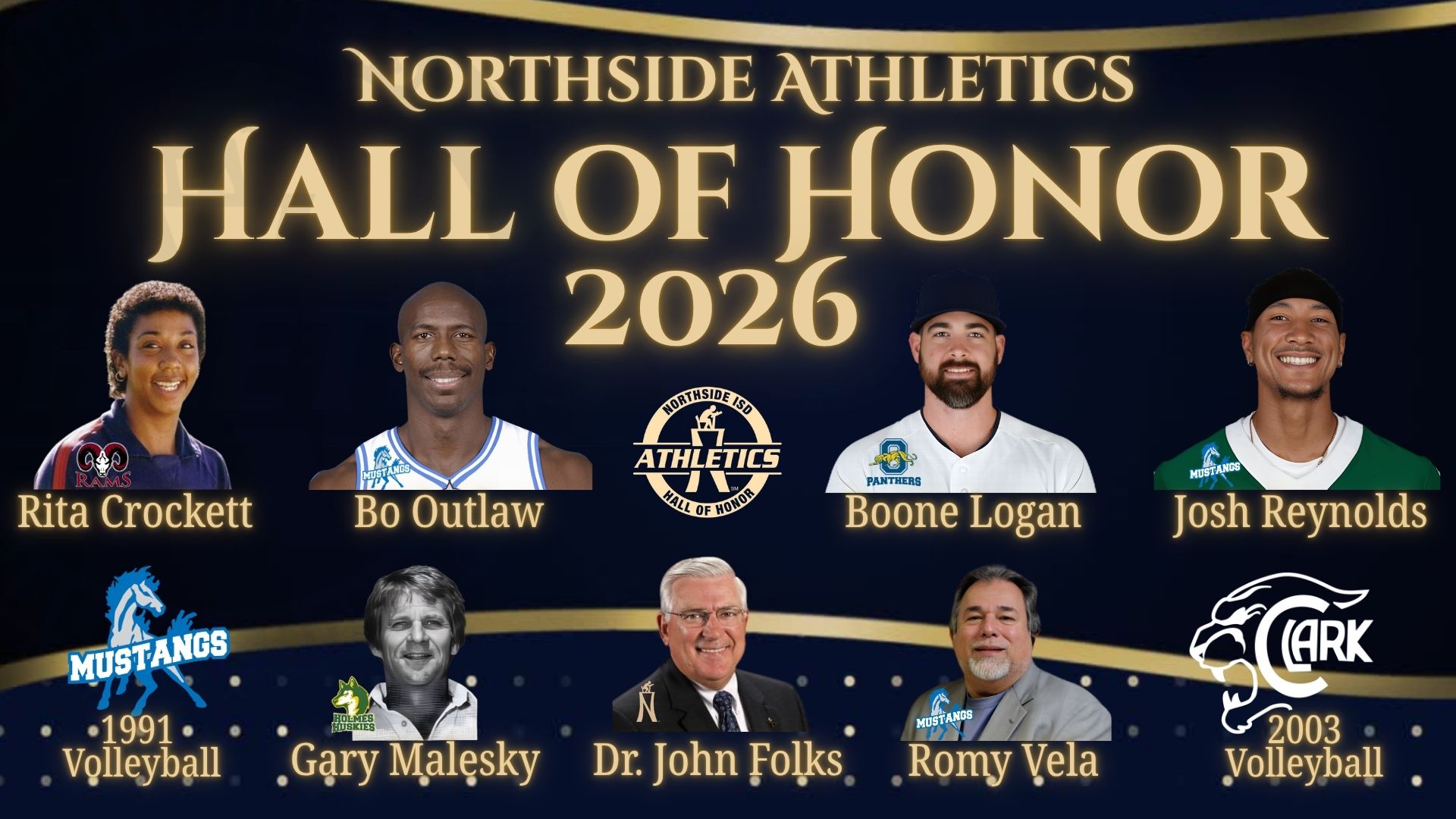 2026 Northside Athletics Hall of Honor Inductees