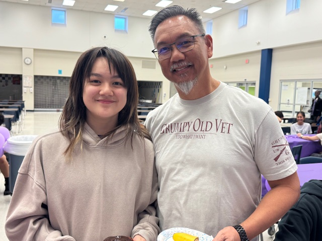 Father and daughter