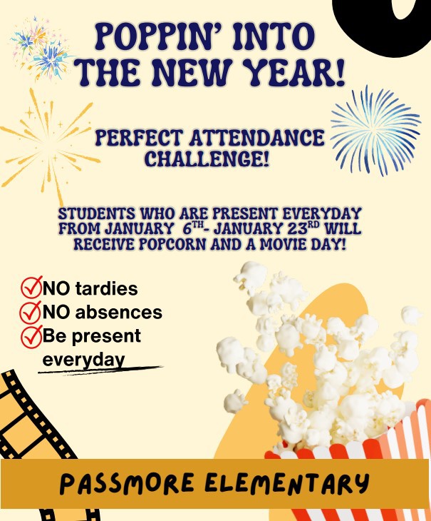 January Attendance Challenge English