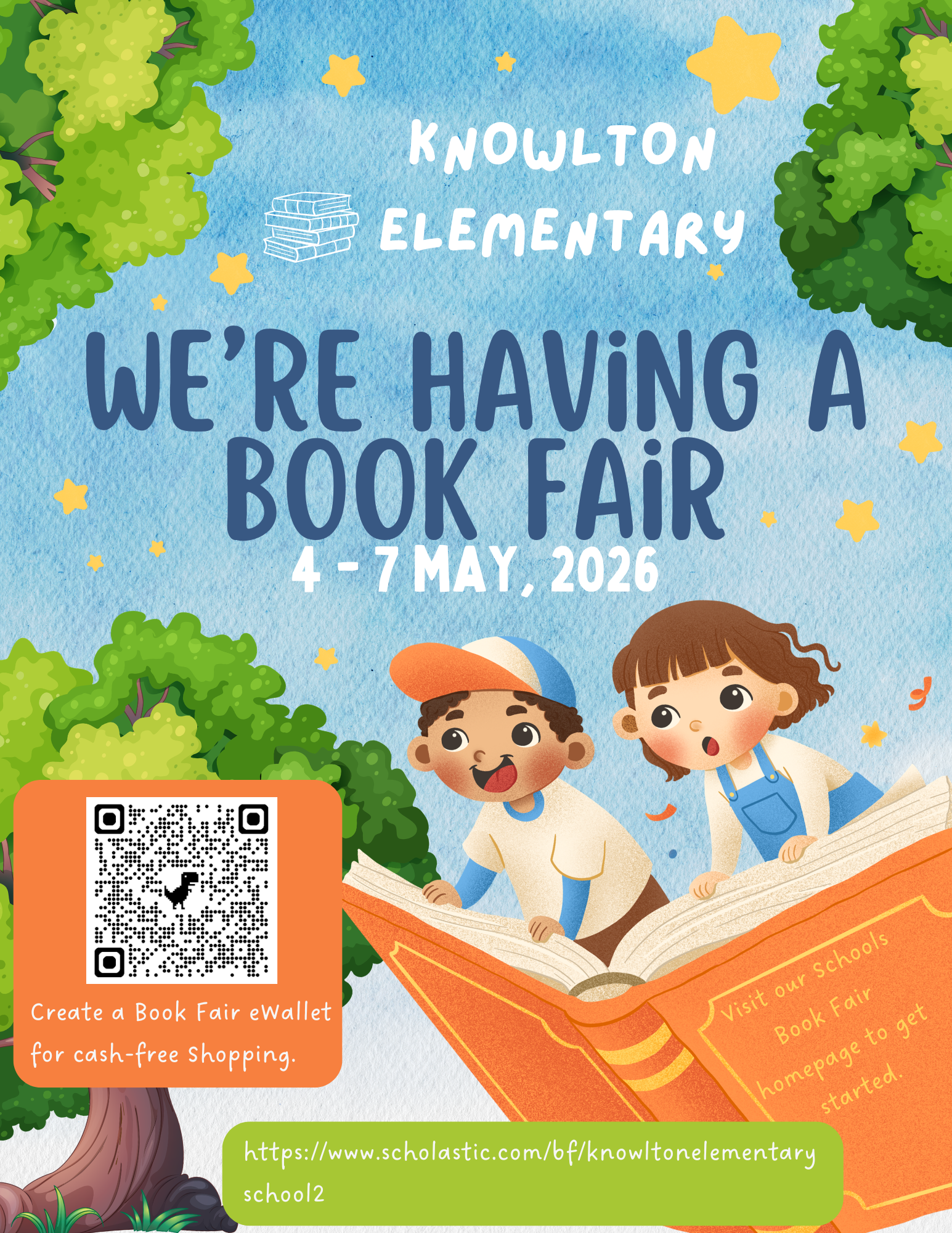 Knowlton Book Fair - Create an eWallet For Your Child - May 4-7, 2026 ~ Crea un Monedero Electrónico Para Tu Estudiante