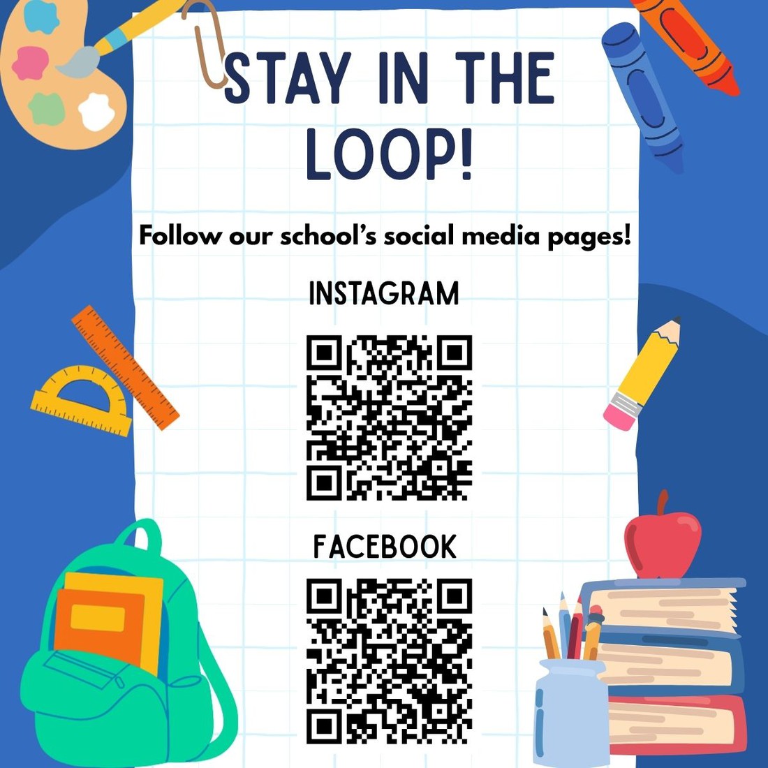 social media flyer