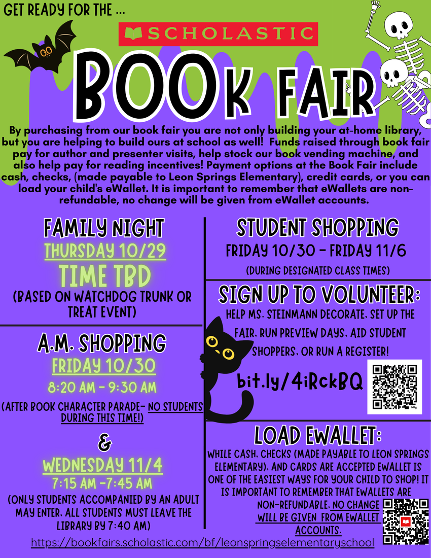 book fair flyer