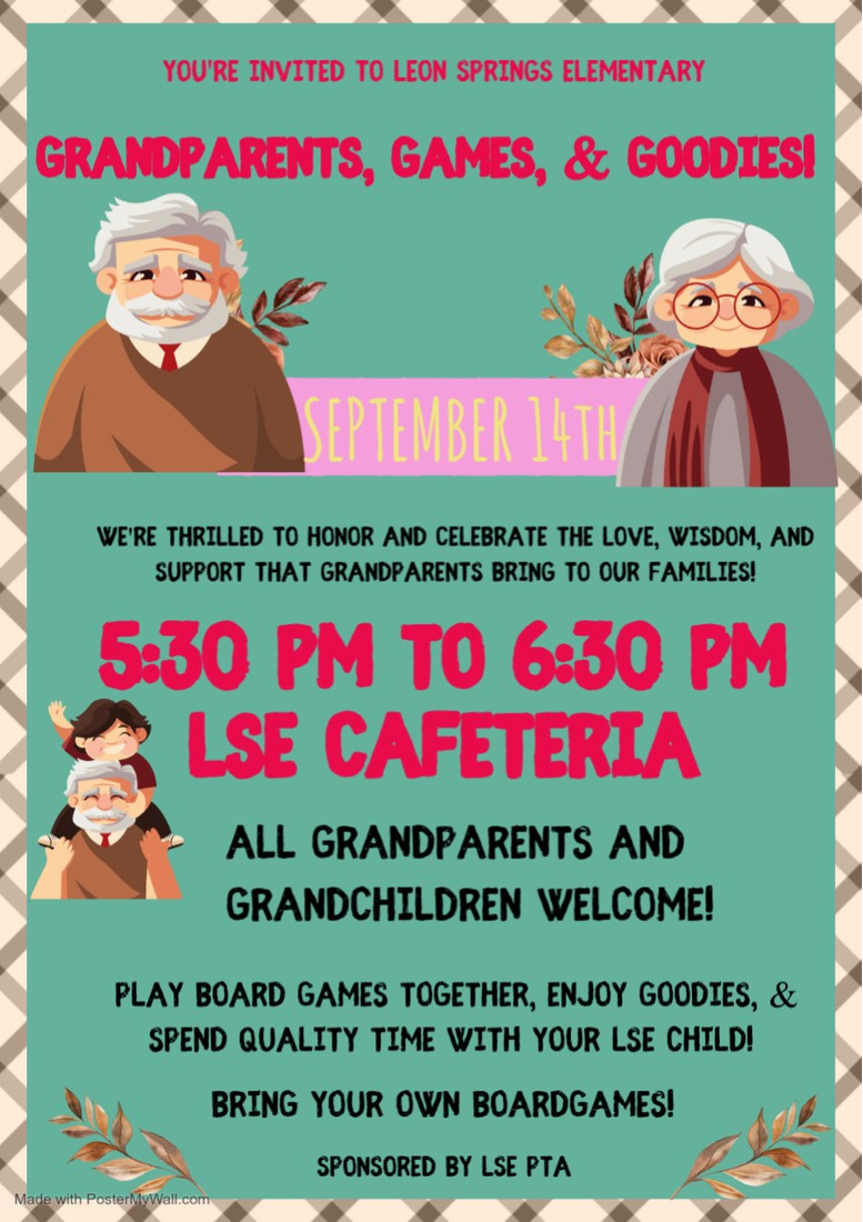 grandparents night flyer
