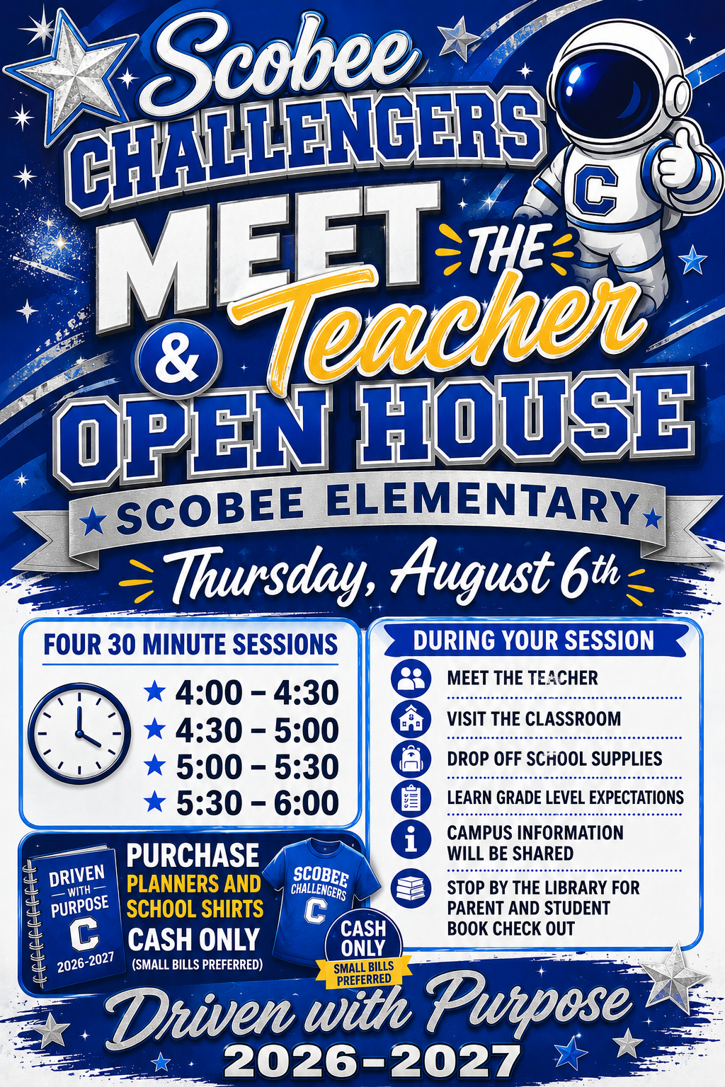 meet the teacher flyer