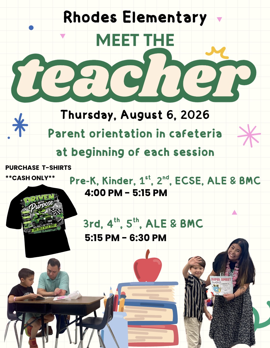 Meet the Teacher flyer_english