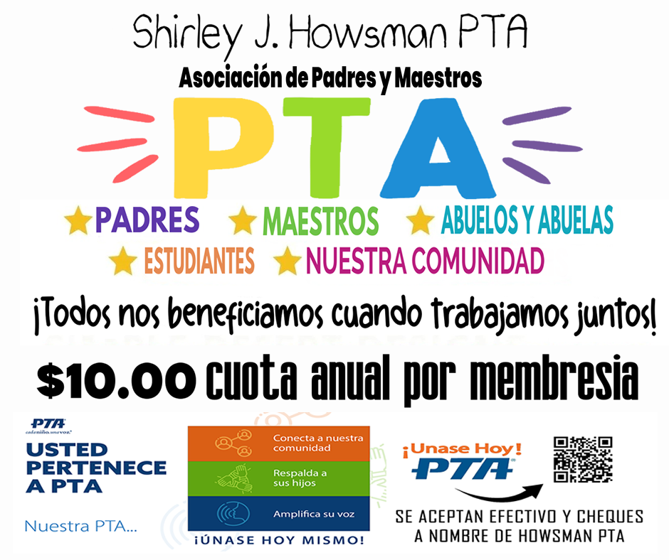 PTA Membership in Spanish