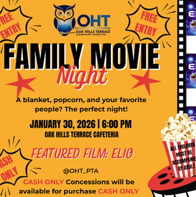 PTA Movie Night information