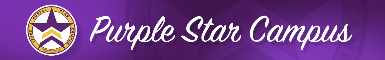 A purple banner that reads "Purple Star Campus"