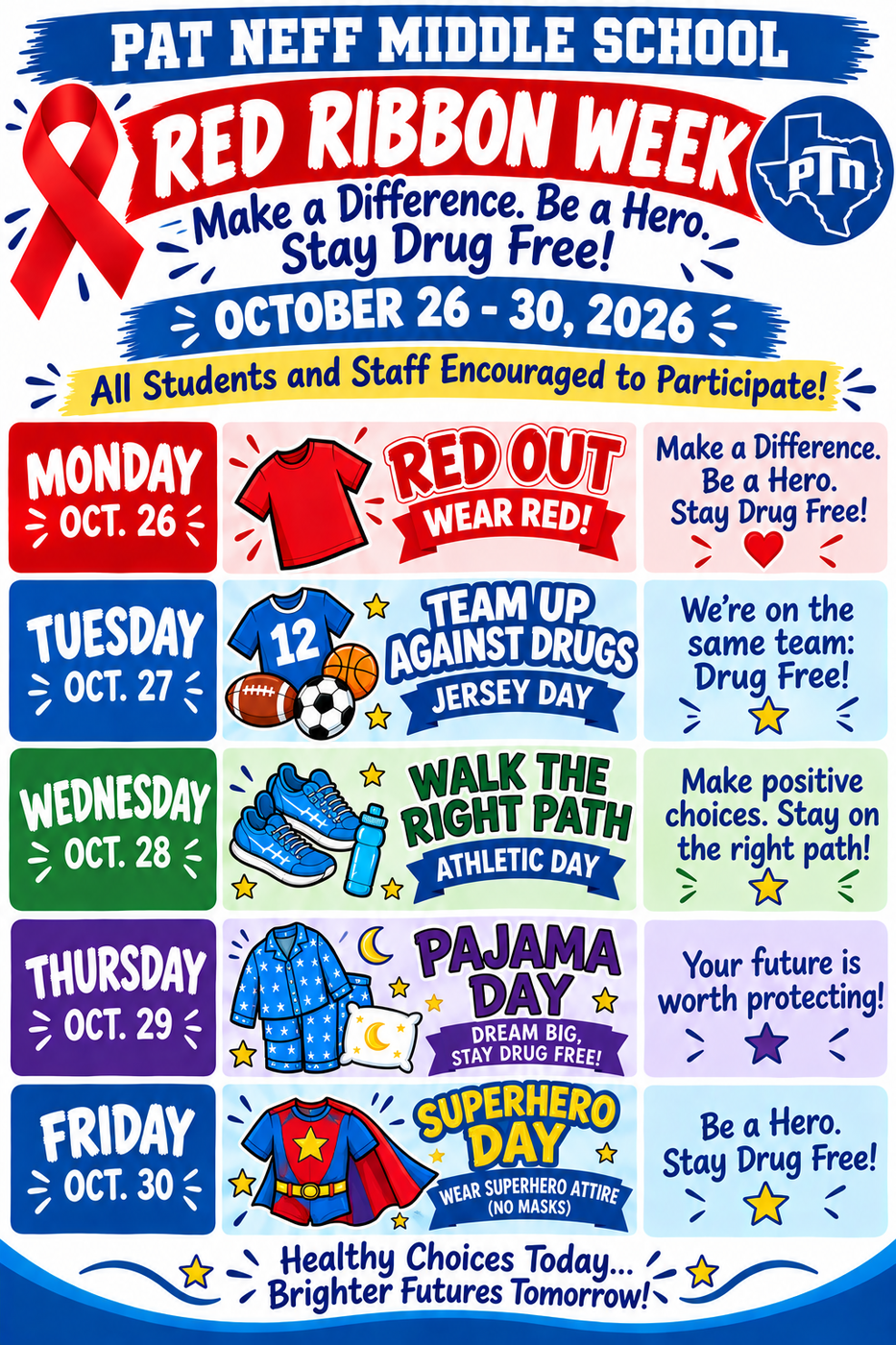 Red Ribbon Flyer