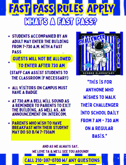 fast pass flyer