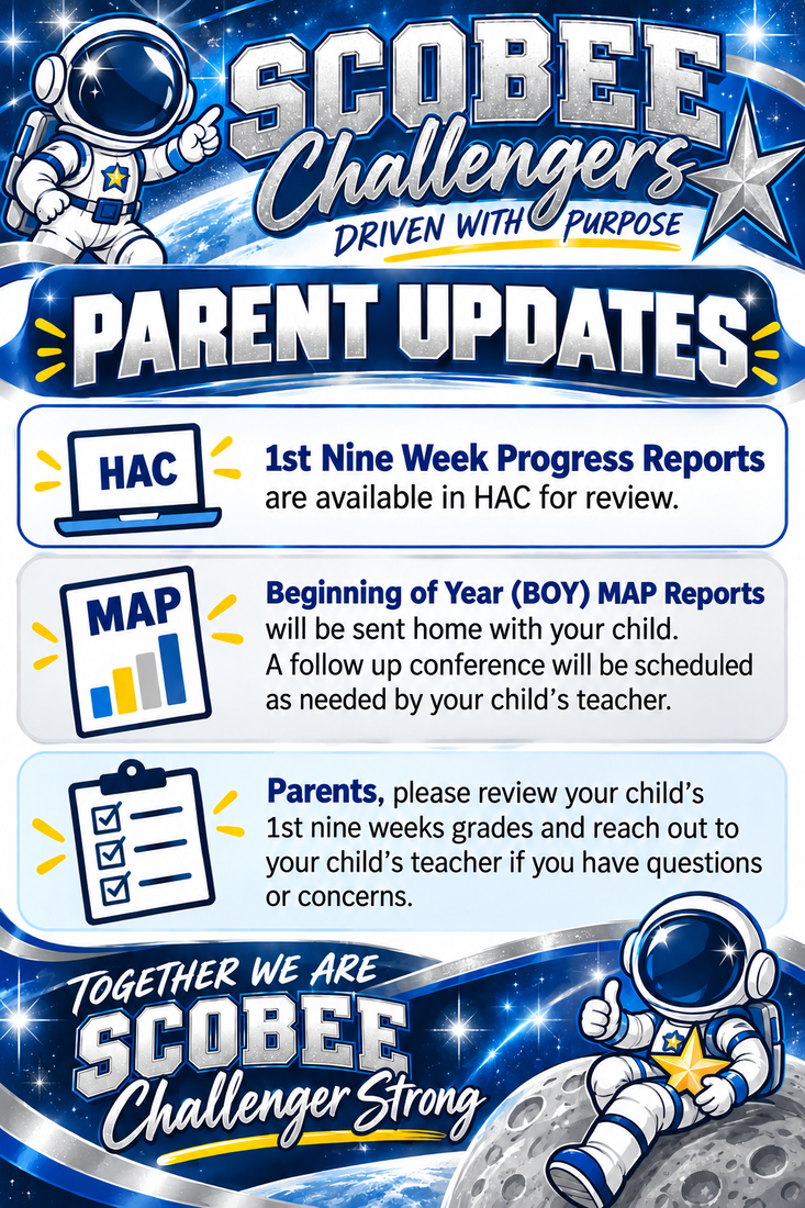 Scobee Parent Updates