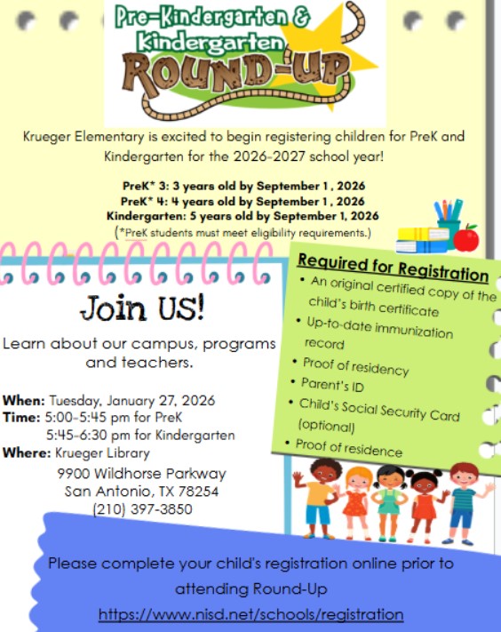 Jan 27, 2026 pre-k and kinder round up in the library