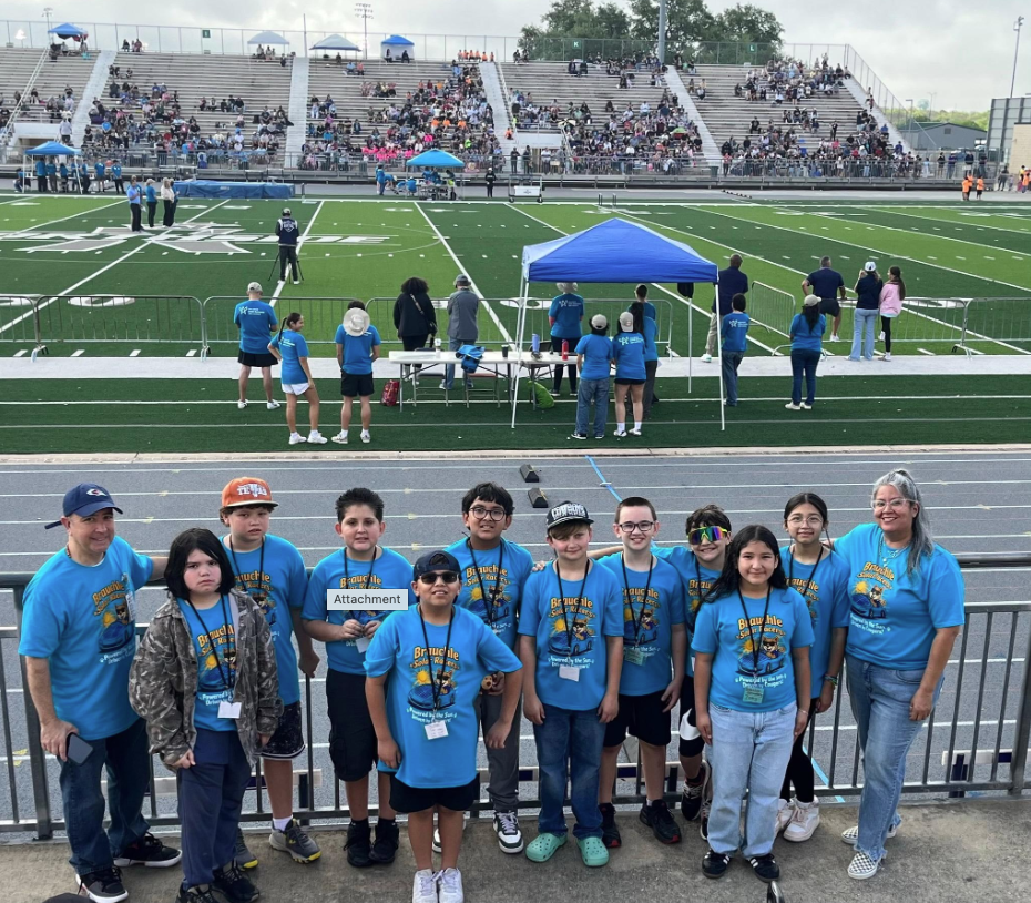 photo of students with teachers