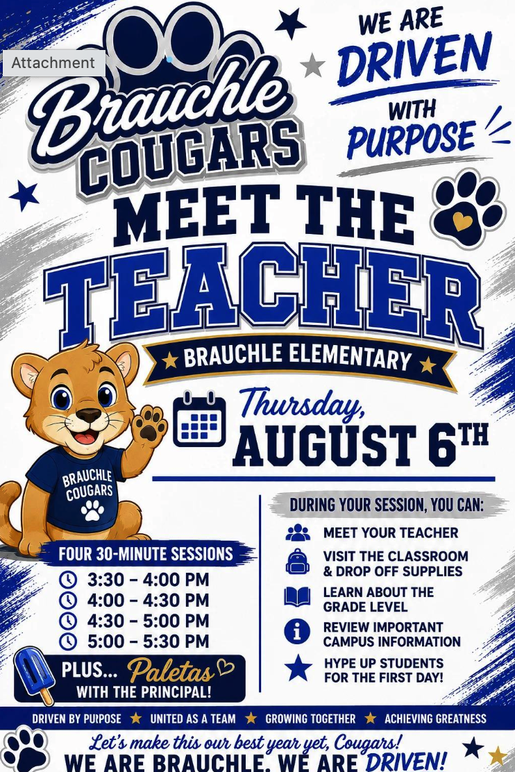 screenshot of flyer