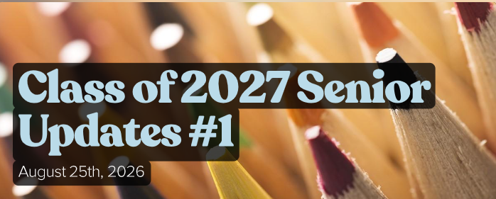 Senior Class Newsletter