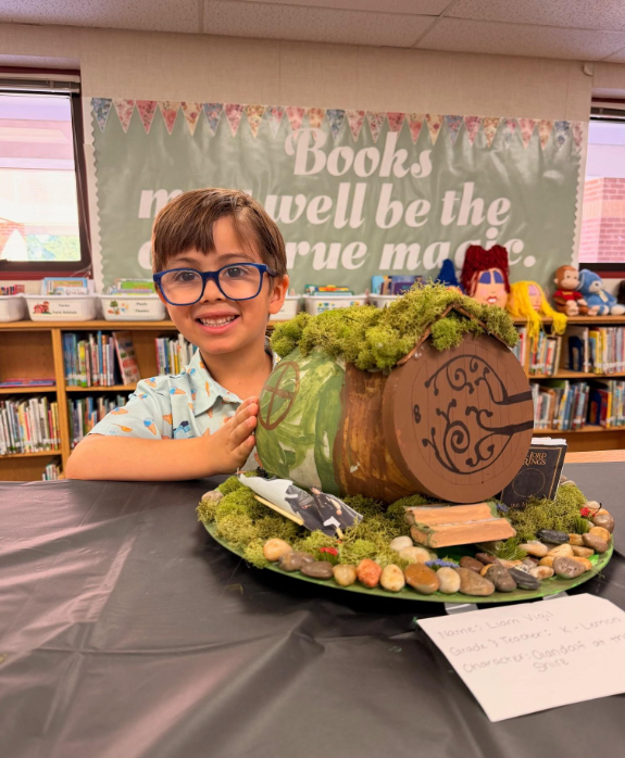 photo of student contest winner