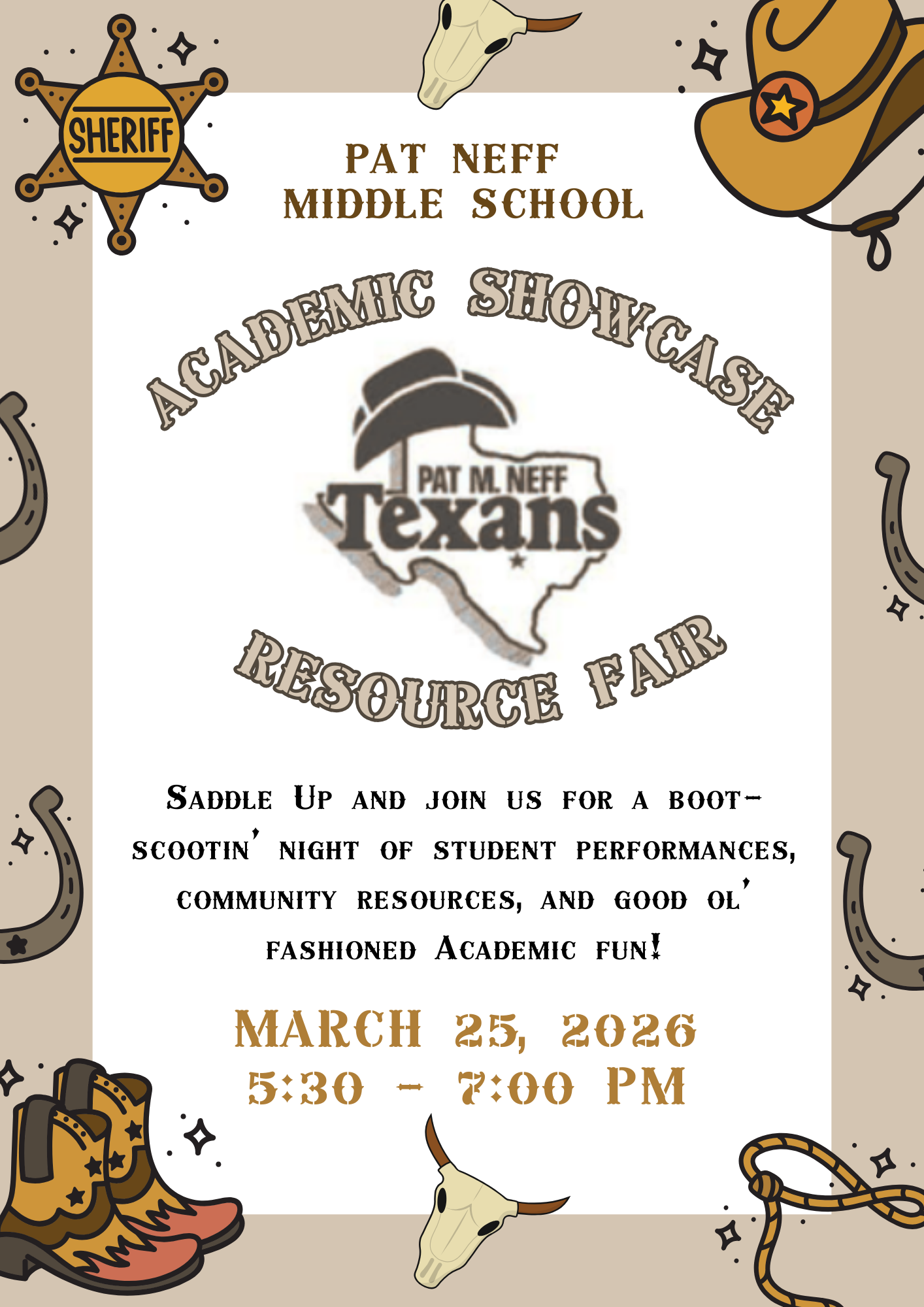 Resource Fair Flyer