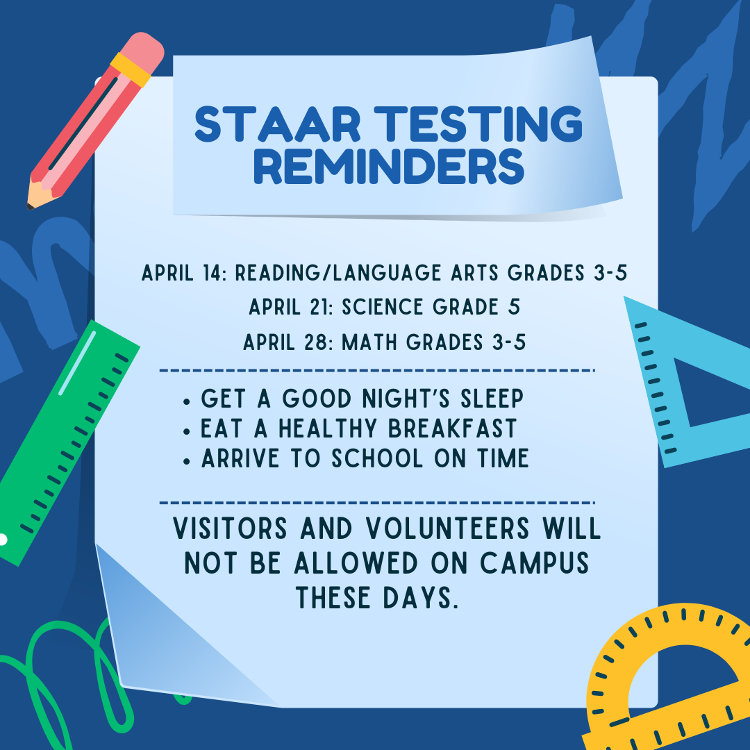 STAAR testing dates