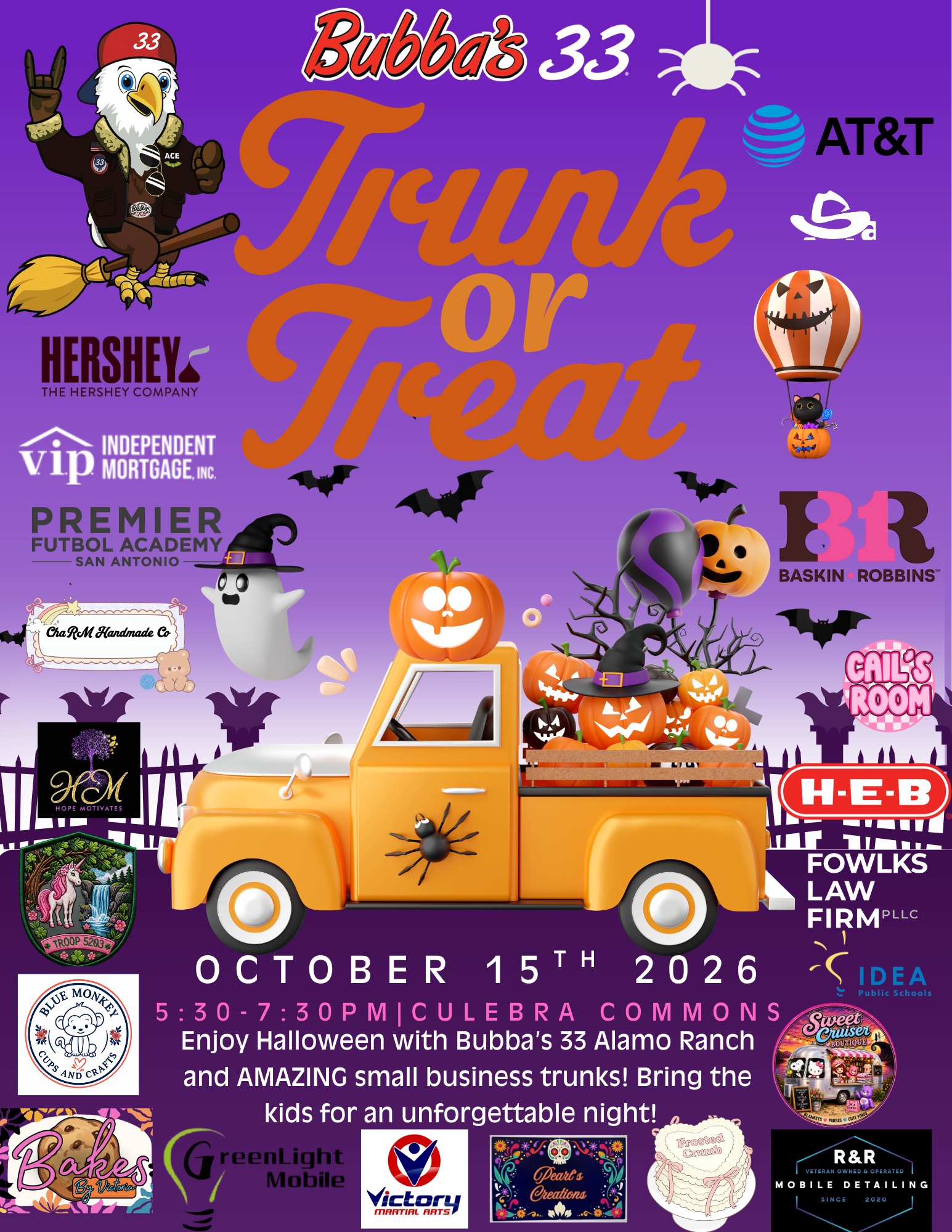 screenshot of flyer