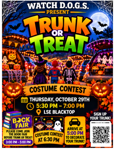 trunk or treat flyer