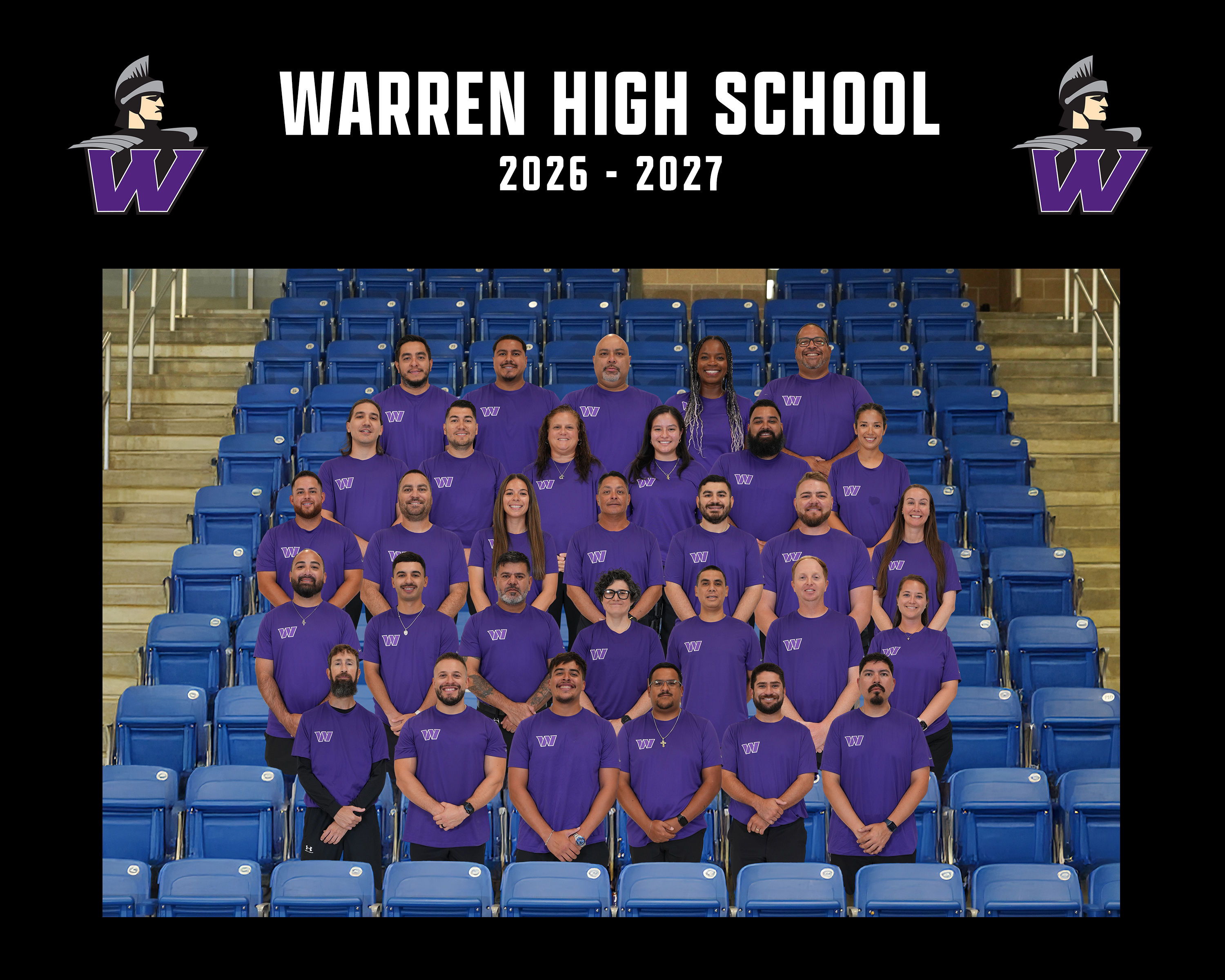 Warren Coaching Staff 26-27