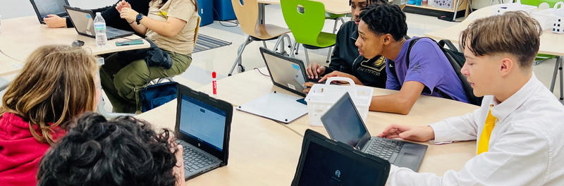 Jones Magnet students