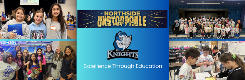 Knowlton Elementary - Excellence Through Education-Pictures of students, teacher appreciation gathering, students learning