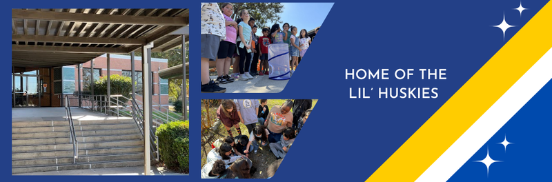 front view of the school, student involvement