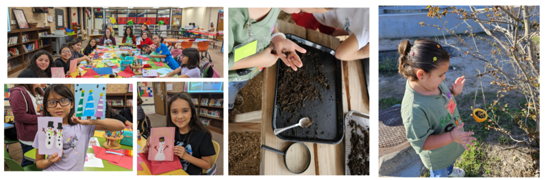 Students helping the community