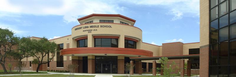 Luna middle school front 
