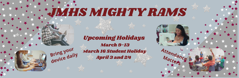 JMHS Home fo the Mighty Rams