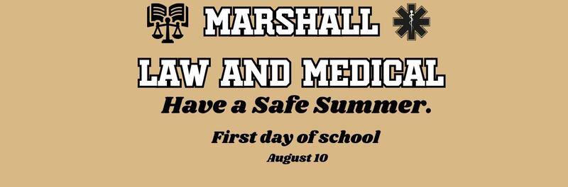 LMS first day of school August 10