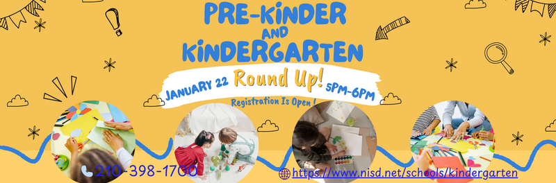 Pre kinder and kinder round up Jan 22 5-6