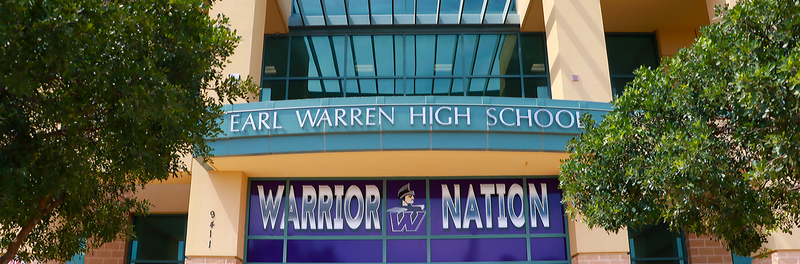 Front of Warren High school