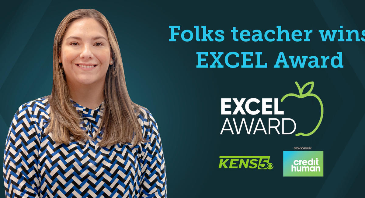 Folks teacher wins EXCEL Award
