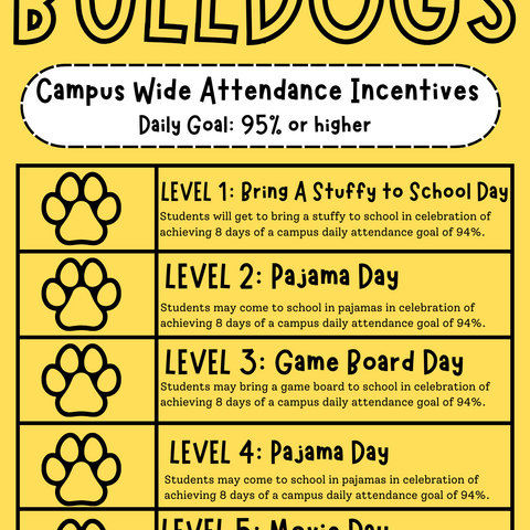 Campus Wide Attendance Incentive 