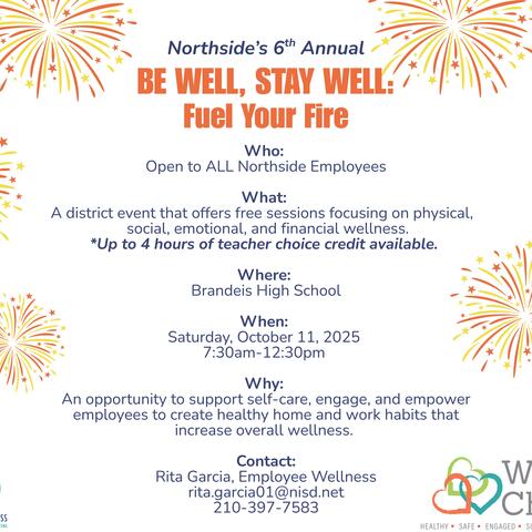 Be Well Stay Well Save the Date