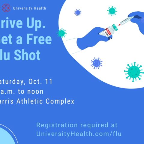 Drive through flu shots