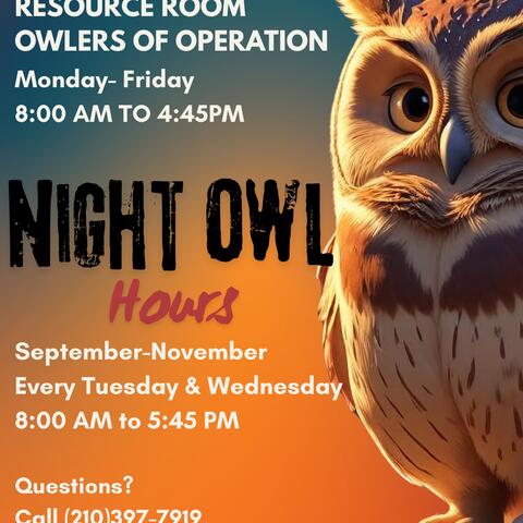 Resource Room Hours