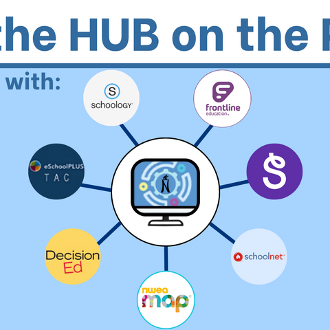 Visit the HUB graphic