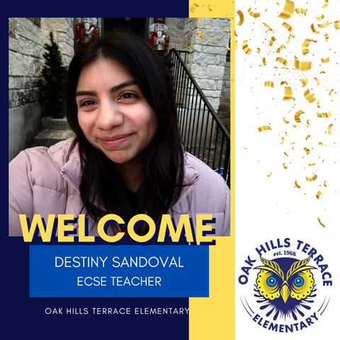 Ms. Destiny Sandoval, ECSE Teacher